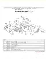 Shimano FD-6100 Exploded View