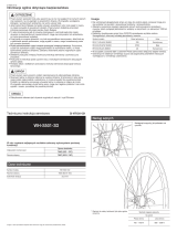 Shimano WH-S501-3D Service Instructions