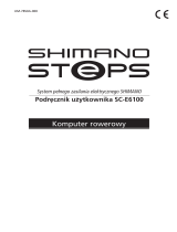 Shimano SC-E6100 Instrukcja obsługi