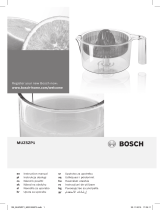 Bosch MUM54251/06 Instrukcja obsługi