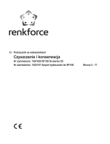 Renkforce Extruder feed knurled Suitable Instrukcja obsługi