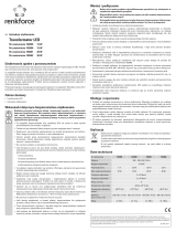 Renkforce LED transformer Constant voltage 20 Instrukcja obsługi