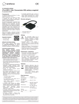 Renkforce 4 ports USB 3.0 hub Instrukcja obsługi
