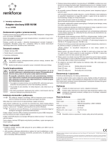 Renkforce Network adapter 100 Mbps USB 2.0, LAN (10/100 Mbps) Instrukcja obsługi
