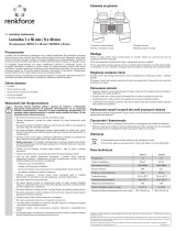 Renkforce Binoculars Ruby 7 x 50 mm Porro prism Instrukcja obsługi