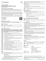 Renkforce 4 ports USB 3.0 controller card USB type A PCIe Instrukcja obsługi