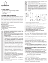 Renkforce Socket set 4-piece Indoors 2000 W Instrukcja obsługi