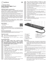 Renkforce Laptop docking station Compatible Instrukcja obsługi