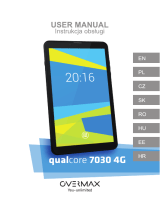 Overmax Qualcore 7030 4G Instrukcja obsługi
