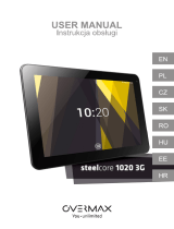 Overmax Steelcore 1020 3G Instrukcja obsługi