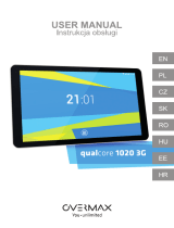 Overmax Qualcore 1020 3G Instrukcja obsługi