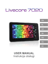 Overmax Livecore 7020 Instrukcja obsługi