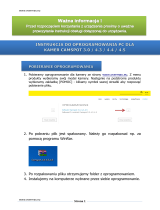 Overmax Camspot 4.4 – aplikacja PC Instrukcja obsługi