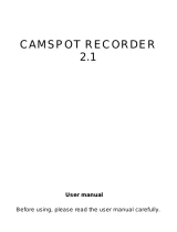 Overmax Camspot Recorder 2.1 Instrukcja obsługi