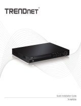 Trendnet RB-TV-NVR208 Quick Installation Guide