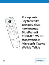 BlueParrott C300-XT Instrukcja obsługi