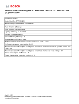 Bosch DRR16AQ20 Karta katalogowa