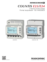 Socomec COUNTIS E2x Instrukcja obsługi