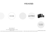 Microlab M 500U Instrukcja obsługi