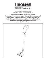 Thomas Quickstick Turbo Plus Instrukcja obsługi
