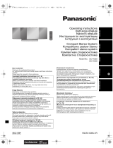 Panasonic SC-HC35EP-S Instrukcja obsługi
