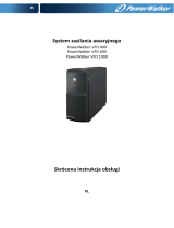 PowerWalker VFD 1000 (CEE 7/3) Instrukcja obsługi