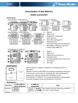 PowerWalker VI 800 SCL UK Skrócona instrukcja obsługi