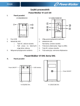 PowerWalker VI 650 SHL IEC UK Skrócona instrukcja obsługi