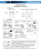 PowerWalker VI 650 GX FR Skrócona instrukcja obsługi