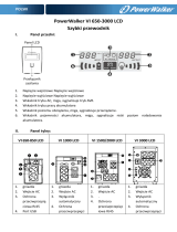 PowerWalker VI 1500 LCD Skrócona instrukcja obsługi