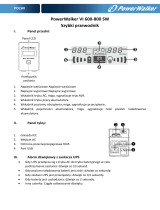 PowerWalker VI 800 SW FR Skrócona instrukcja obsługi