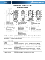 PowerWalker VI 600 CSW Skrócona instrukcja obsługi