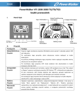 PowerWalker VFI 2000 TGB Skrócona instrukcja obsługi