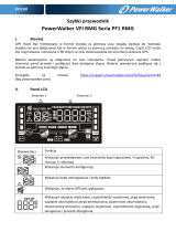 PowerWalker VFI 1500 RMG PF1 Skrócona instrukcja obsługi