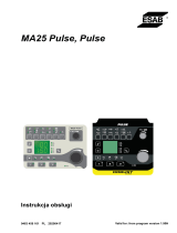 ESAB MA25 Pulse Instrukcja obsługi