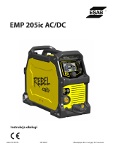 ESAB ESAB EMP 205ic AC/DC Instrukcja obsługi