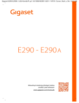 Gigaset E290 instrukcja