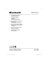 EINHELL Expert TE-CD 12/1 Li Instrukcja obsługi