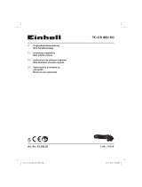 EINHELL TC-CS 860 Kit Instrukcja obsługi