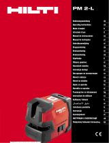 Hilti PM 2-L Instrukcja obsługi