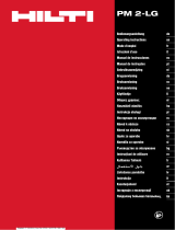 Hilti PM 2-LG Instrukcja obsługi