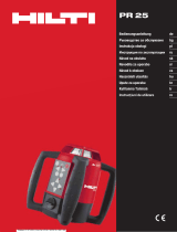 Hilti PR 25 Instrukcja obsługi