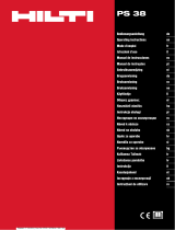 Hilti PS 38 Instrukcja obsługi