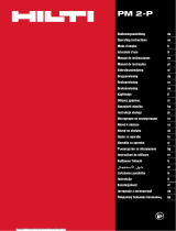 Hilti PM 2-P Instrukcja obsługi