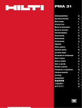 Hilti PMA 31 Instrukcja obsługi