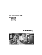 De Dietrich DKP827W Instrukcja obsługi