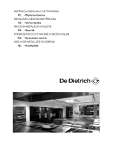 De Dietrich DTG1175W Instrukcja obsługi