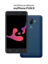 myPhone FUN 8 Instrukcja obsługi