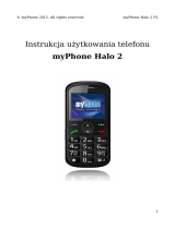 myPhone Halo 2 Instrukcja obsługi