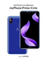 myPhone Prime 3 Lite Instrukcja obsługi